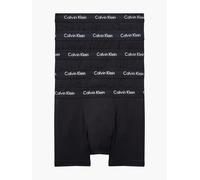 Trunk "TRUNK 5PK", Herren, Gr. M (50), 5 Stk., schwarz, Jersey, Obermaterial: 95% Baumwolle, 5% Elasthan, CALVIN KLEIN UNDERWEAR, körpernah, Unterhosen, mit Logo-Elastikbund (19800167-M) schwarz