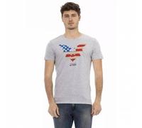 TRUSSARDI Action Herren USA T-Shirt Grau 2AT02F013 XL
