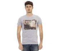 TRUSSARDI Action Herren Wild Side T-Shirt Grau 2AT03D013 M