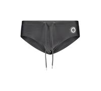 Trussardi Badehose Schwarz mit Elastikbund und Logo - Größe: S