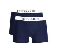 Trussardi - Blaue Baumwollboxershorts Pack - - Underwear - Herren - Blau - XL