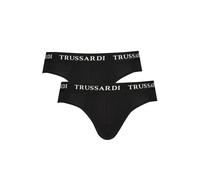 Trussardi Doppelpack Slips mit Logo und Elastikbund - Größe: XL