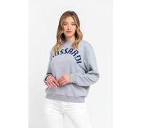Trussardi - Pull en coton gris pour femme M