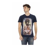 Trussardi - Valiant T-Shirt - - Tops - Herren - Blau - M