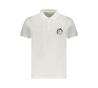 Trussardi Weißes Baumwoll-Polo für Herren L