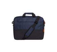 Trust Lisboa Laptoptasche 16 Zoll, Umhängetasche Herren Damen mit Trolley-Gurt, Tasche aus Recycelten PET-Flaschen, Arbeitstasche für Reisen Business MacBook Notebook HP Dell Asus Lenovo - Blau