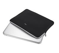 Trust Primo Soft Laptop Sleeve 15,6 Zoll weiche Schutzhülle (für Notebooks mit Bildschirmdiagonale bis 39,6 cm (15,6 Zoll)) schwarz, 21248