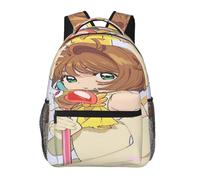 ts630 Card Captor Sakura Rucksäcke Casual Daypacks Student Book Bag Printing Satchel Rucksack Lightweight