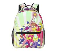 ts639 Card Captor Sakura Rucksäcke, lässige Tagesrucksäcke, Studenten-Büchertasche, bedruckter Schulranzen,
