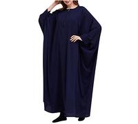 tsaChick Gebetskleidung für Frauen Muslimische Kleider Butterfly Abaya Damen Elegant Islamische Kleidung Kaftan Damen Lang Arabisch Burka Ganzkörper Türkische Kleider Ramadan Kleidung Jilbab