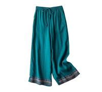 tsaChick Hosen Damen Hose Damen Sommer Damen Hosenanzug Elegant 2 Teilig Business Hose Damen Damen Bermuda Shorts Weite Sommerhose Damen Cardigan Damen Lang Schwarze Hose Damen Elegant