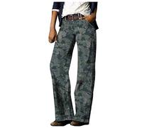 tsaChick Jeans Damen Weites Bein Sale Angebot Baggy Jeans Damen Jeans Gerade Hohe Taille Tapered Jeans Y2k Lang Jeans Damen Stretch Straight Jeans Knopfleiste NZA78