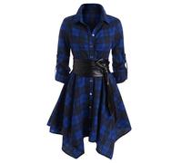 tsaChick Winterkleid Damen Kleider Damen Festlich Longpullover Für Damen Black Dress Kleid Weihnachten Dresses Kleider Große Größen Damen Rock Herbst Wickelkleid Damen Longbluse Brautjungfernkleider