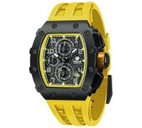 TSAR BOMBA Herren Uhr Tonneau Uhren Herren Chronograph Tonneau Luxus Armbanduhr Cool Sport Männer Japanisches Quarzwerk 50m Wasserdichter Daydate Saphirglas Geschenk für Männer