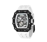 TSAR BOMBA Kohlefaser Automatik Herrenuhr Mechanische Armbanduhr Tonneau Design mit 50M Wasserdichter Militär Luxus Design Stilvolles Sport Herrenuhr Geschenk für Männer