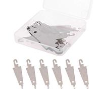 TSBB 20pcs Metall große Augennadel-Einfädler Stickerei Kreuzstich-Einfädelwerkzeuge