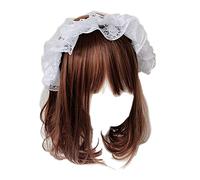 TSBB Spitze Stirnbänder für Frauen Mehrschichtige Spitze Stirnband Nette Neuheit Kopfbedeckungen Dame Kopfbedeckung Maid Cosplay Party Requisiten