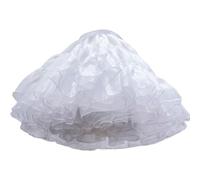 Tsffae Abgestufter Tüll-Petticoat Für Damen, Elastischer Taillen-Petticoat, Lolita-, Tüllrock, Mehrschichtiger Cosplay, Flauschiger, Unterrock, Länge 40 cm