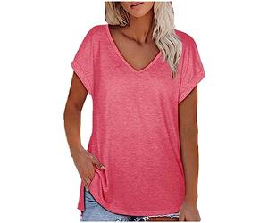 Tshirt Damen Angebot Shirtverlängerungen Damen T Shirt Damen Schwarz Weit 80 Jahre Tshirt Damen T Shirt Damen Oversize Rundhals Oberteile Damen Festlich White T Shirt Women Meine Bestellungen Sale