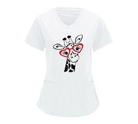 Tshirt Damen O-Ausschnitt T-Shirt Kurzarm Shirt Sommer Kurzarmshirt Streifen Oberteil Bluse Sport Tshirt Damen Fitness Sommershirts Crop Top Langarm Gym Kleidung Damen