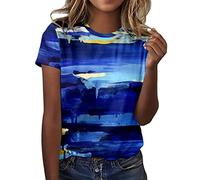 Tshirt Damen T-Shirt Einfarbig Kurzarm Sommer Shirt Loose Strech Bluse Causal Oberteil Basic Tops Tshirt Damen Oversize Hemdbluse Damen Summer Tops Bekleidung Damen