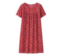 Tshirt Damen Tops Sommer Seide Kurzarm Schlaf Kleid Für Frauen Mittleren Lose Passende Hause Tragen Ältere Nachtwäsche Plus Größe T Shirt Elegant Tshirts T-Shirts Baumwolle Sport Basic T-Shirt