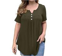 Tshirt Damen V Ausschnitt Spitze Fließende Tunika Schulterfrei Kurzarm T-Shirt Sommer Oberteile Damen Sexy Off Shoulder Bluse Kalte Schulter Hemdbluse Casual Shirt Tops Party Club Streetwear