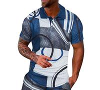 Tshirt Herren Poloshirt Oversize T Shirt Kurzarm Lose Oberteile Kurzarmshirt Sommer Sport Muskelshirts Basic Shirts Streetwear Tee Weiß XL