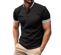 Tshirt Herren Poloshirt Sommer Kurzarm Hemd Poloshirts Männer Casual T-Shirt Elegant Polo-Shirts Bequem Atmungsaktiv Hochwertiges Sommer-Poloshirt Poloshirt Herren Business