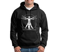 TShirt-People Da Vinci Trooper Kapuzenpullover Herren Wars Storm Star L Schwarz