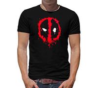 TShirt-People Deadpool Logo T-Shirt Herren XXXL Schwarz