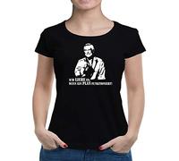 TShirt-People Hannibal Ich Liebe es wenn EIN Plan funktioniert T-Shirt Damen XXL Schwarz