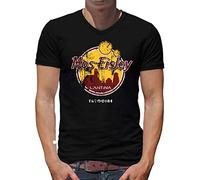 TShirt-People Mos Eisley Cantina V-Kragen T-Shirt Herren Star Band Wars Planet 4XL Schwarz