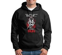 TShirt-People Vegeta Kill me Kapuzenpullover Herren Goku Dragon Master Son Ball 4XL Schwarz