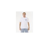 Rip Curl Fade Out Icon T-Shirt white Herren Gr. S