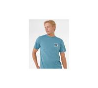 Tshirt RIP CURL - Hazed & Tubed Tee Storm Blue (1276) Größe: L