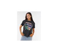 Rip Curl Pacific Rider Relaxed Kurzarm-t-shirt S Washed Black