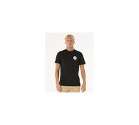 Tshirt RIP CURL - Wettie Icon Tee Black (90) Größe: XL