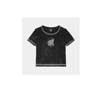 Tshirt SANTA CRUZ - Moon Dot Reflection Front Black Acid Wash (BLACK ACID WASH) Größe: 6