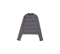 Tshirt SANTA CRUZ - Opus Dot Mock Neck LS Top Multi Stripe (MULTI STRIPE) Größe: 14