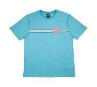Tshirt SANTA CRUZ - Opus Dot Stripes T-Shirt Mineral Blue (MINERAL BLUE) Größe: 8