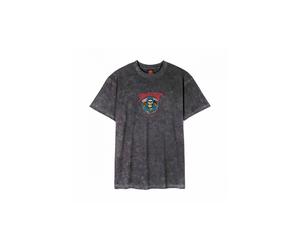 Tshirt SANTA CRUZ - Out Of Time Front T-Shirt Black Acid Wash (BLACK ACID WASH) Größe: XL