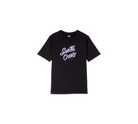Tshirt SANTA CRUZ - Ribbon Script Front T-Shirt Black (BLACK) Größe: 10