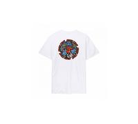 Tshirt SANTA CRUZ - Roskopp Monster Strip T-Shirt White (WHITE) Größe: M
