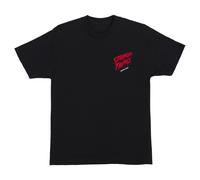 Santa Cruz x Stranger Things - Eddie Slasher Black - T-Shirt - Schwarz - M - 100% Baumwolle Schwarz M
