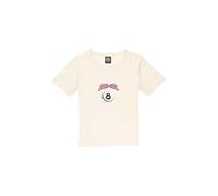 Santa Cruz Winkowski Ocho Front Short Sleeve T-shirt Beige S Frau