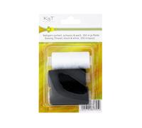 TSI 81725 Nähgarn, Polyester, schwarz/weiß, 7 x 3 x 3 cm