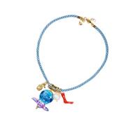 Tsophreniq Minimalistische, vom Meer inspirierte Halskette mit abnehmbarem Anhänger, angenehm zu tragender Harzschmuck für Erwachsene, Halskette mit Anhänger