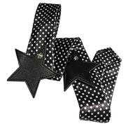 Tsophreniq Vorgebundene Uniform Krawatte mit Leopardenmuster und Stern für Damen Hemd oder Anime Kostüm, Business Meeting Krawatte