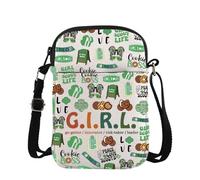 TSOTMO Scout Gift Scout Crossbody Bag Scout Leader Gift Adventure Gift for Scout Camping Hiking Gift Cookie Gift, G.i Cross, medium